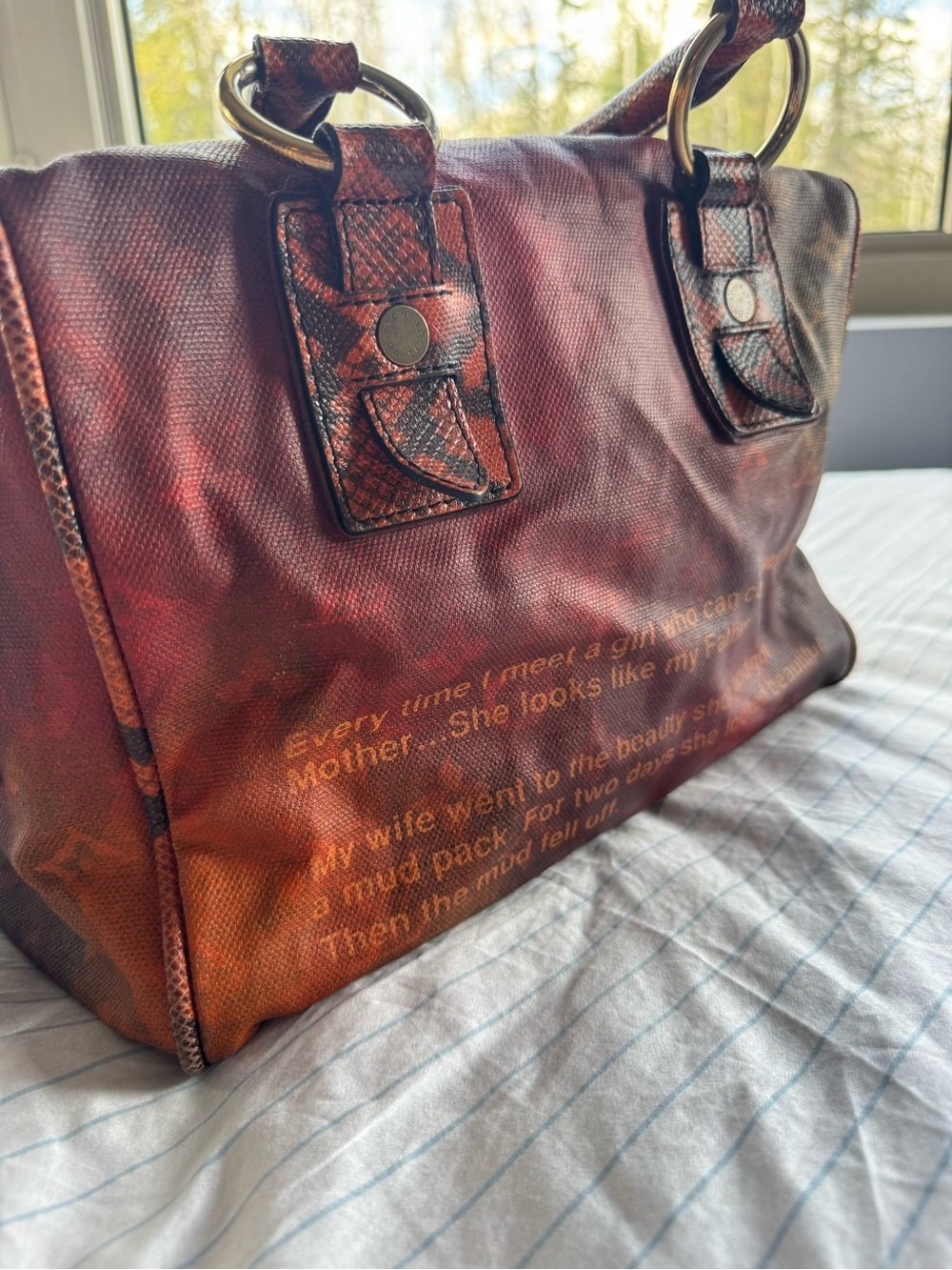 Louis Vuitton Limited Edition Richard Prince Mancrazy Jokes Bag - Picture 12 of 12